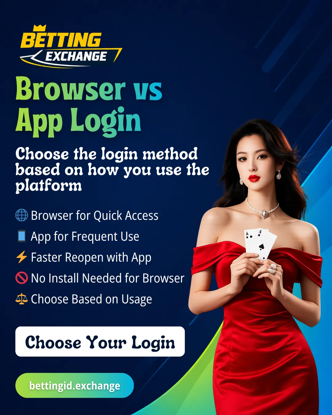 Browser vs App Login