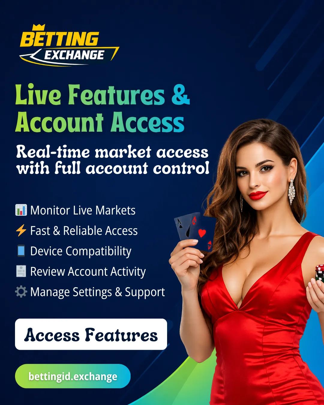 Live Betting Exchange Features