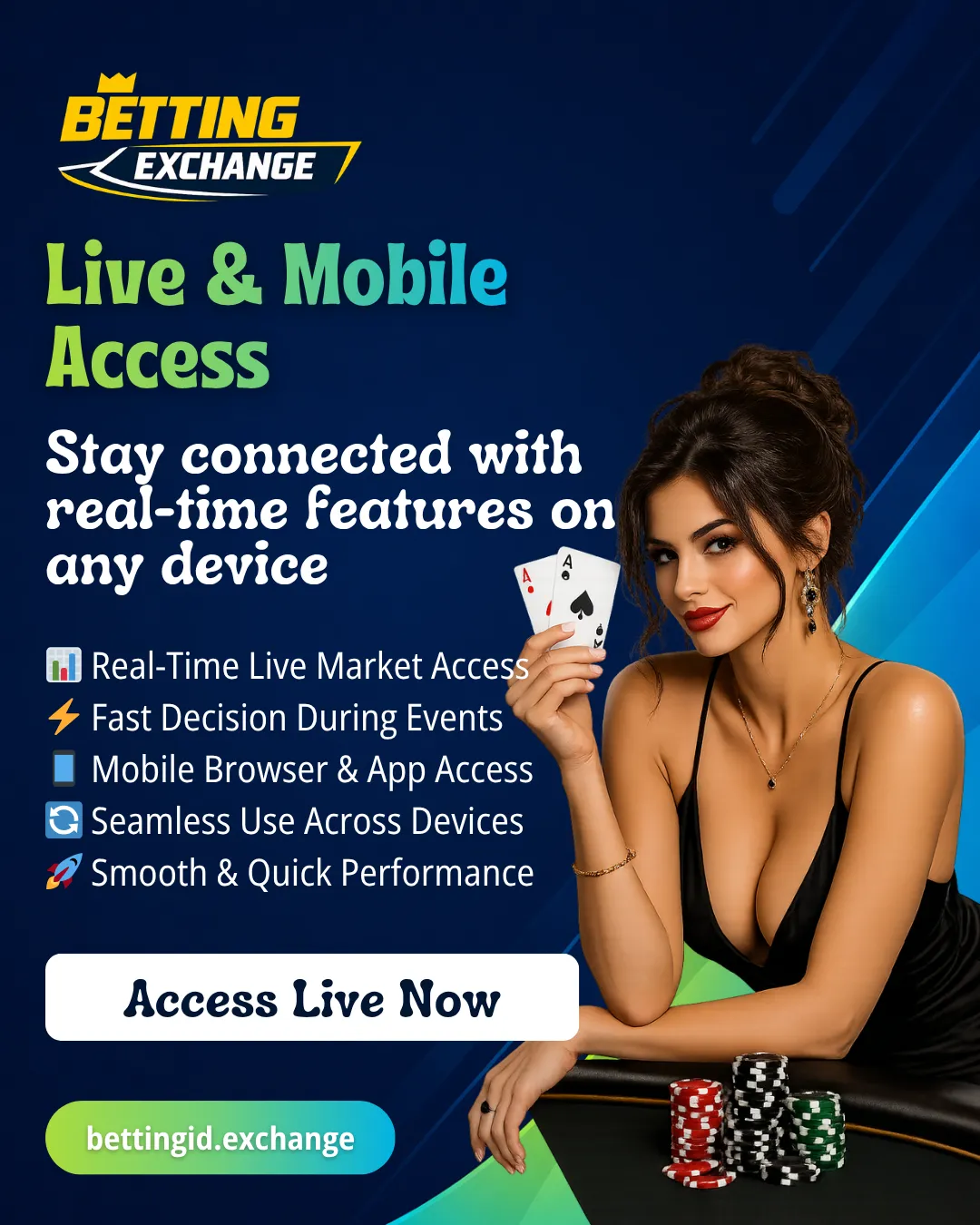 Use Live Betting Features