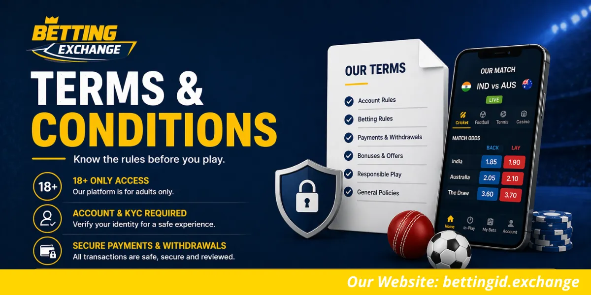 Betting Exchange Terms and Conditions Banner