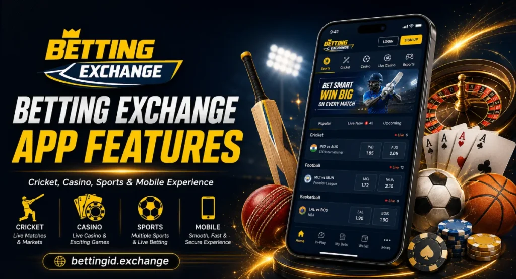 Betting Exchange App Features