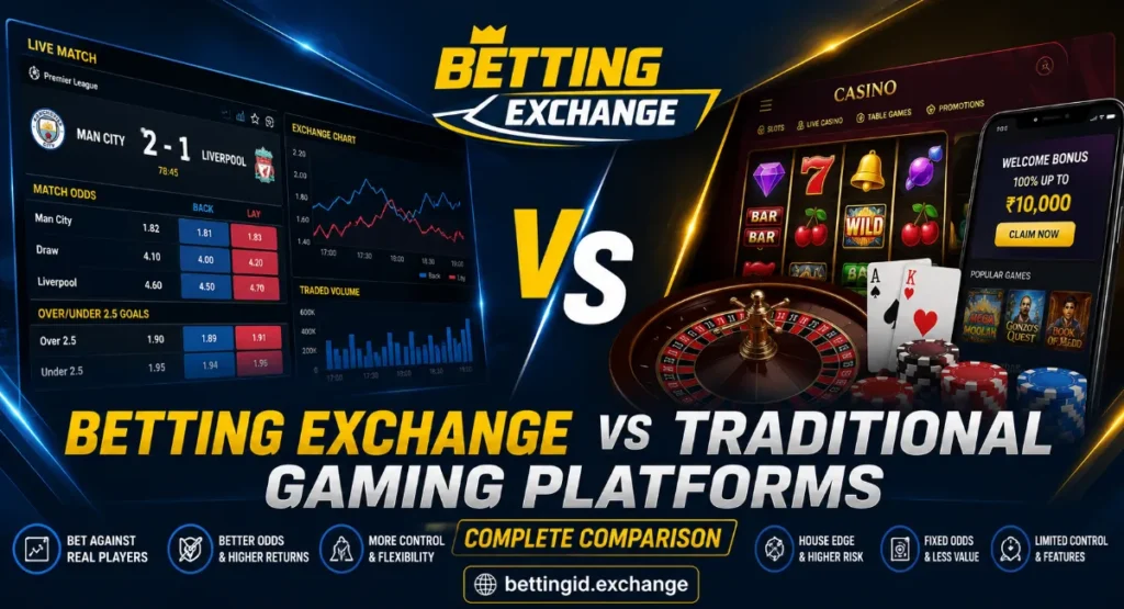Betting Exchange vs Traditional Gaming Platforms